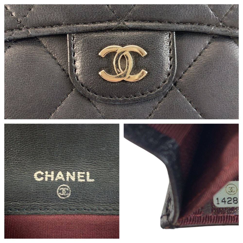 CHANEL Black Leather Wallet - Picture 3 of 10